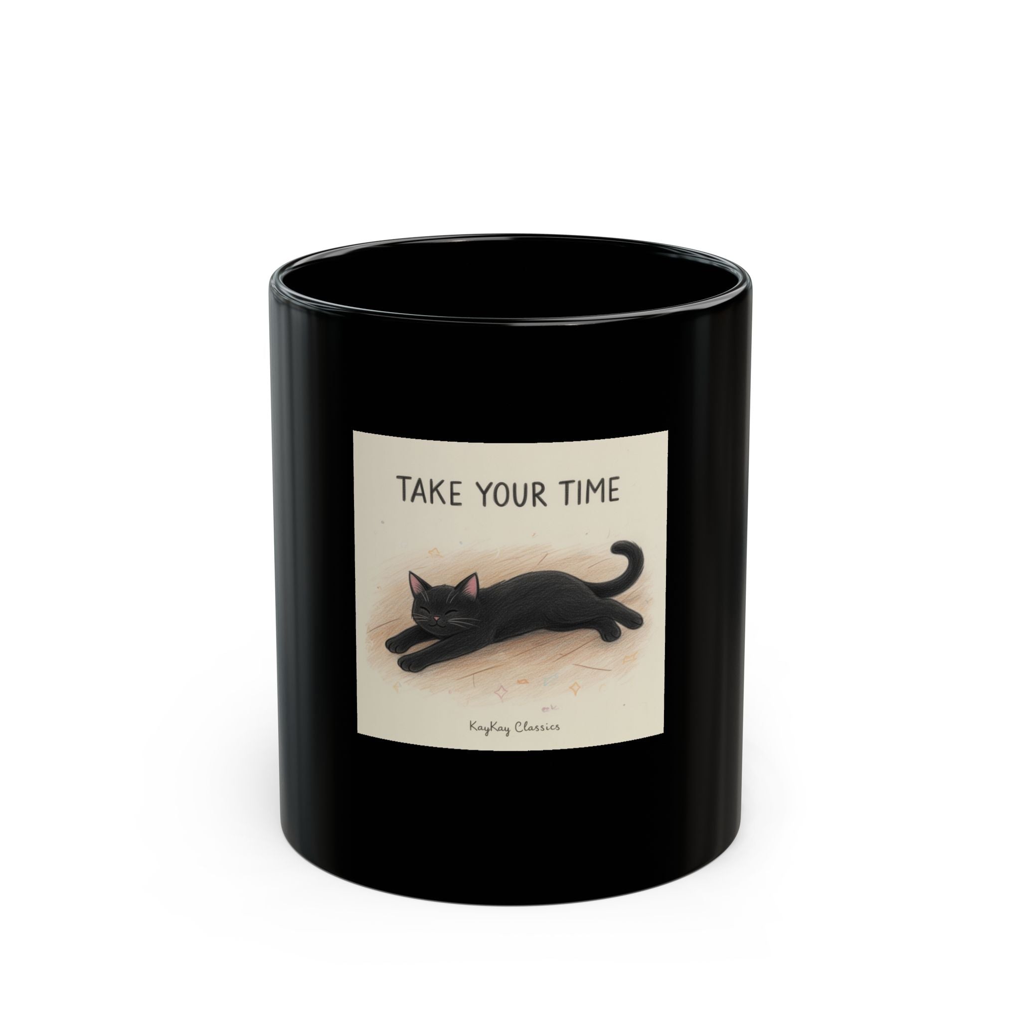 Kaykay Classics Black Mug