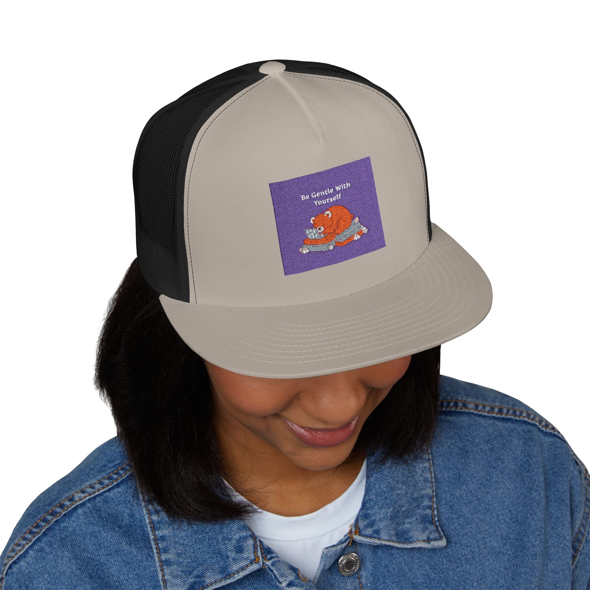 Bear Trucker Cap – Be Gentle With Yourself