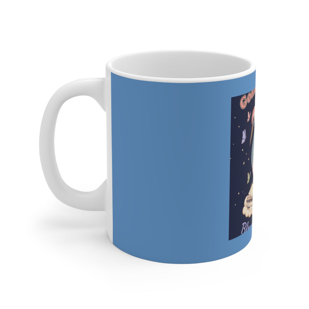 Crane Mug 11oz – Goals on Goals Bloom Prosper