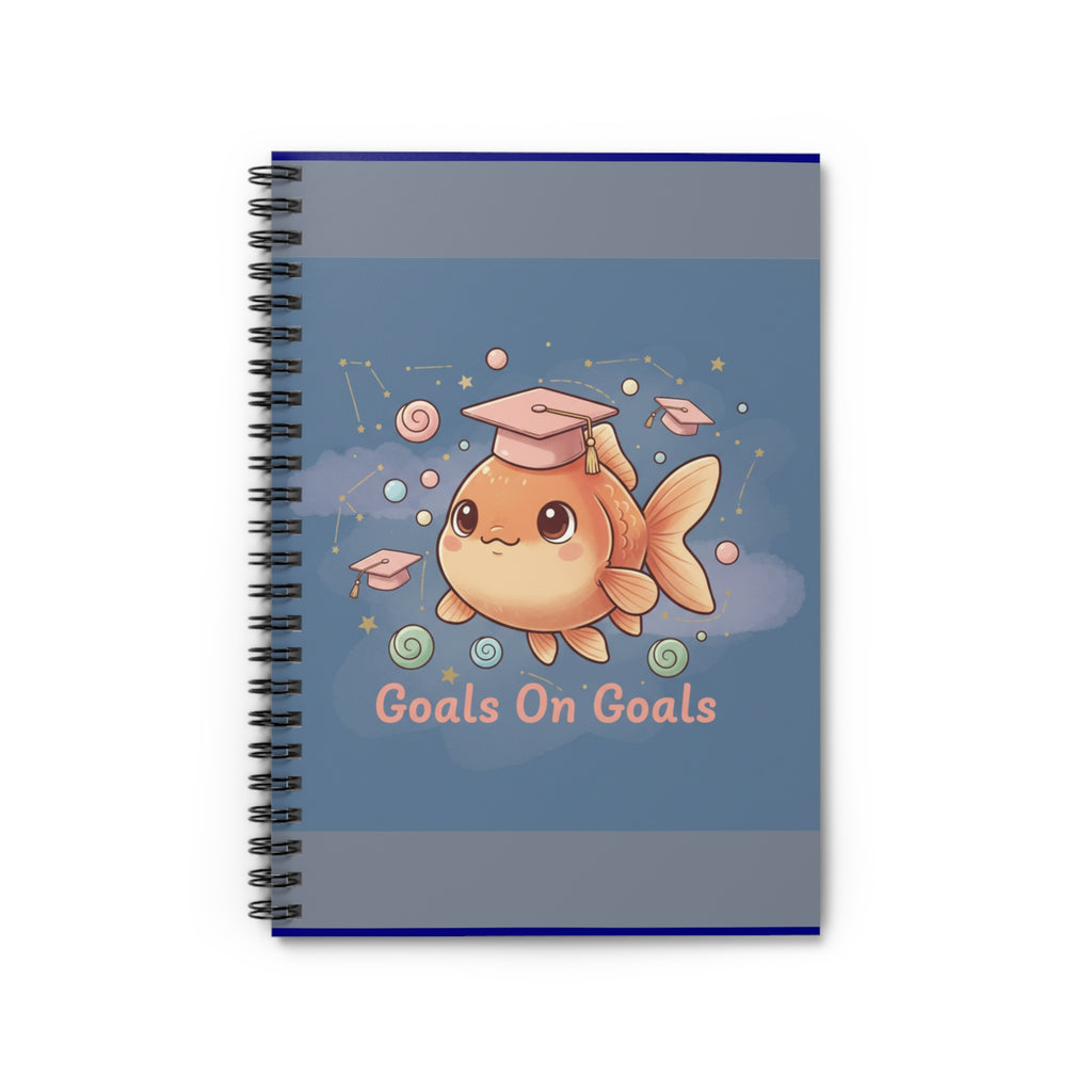 Goldfish Spiral Notebook – Goals on Goals