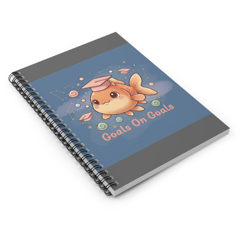 Goldfish Spiral Notebook – Goals on Goals