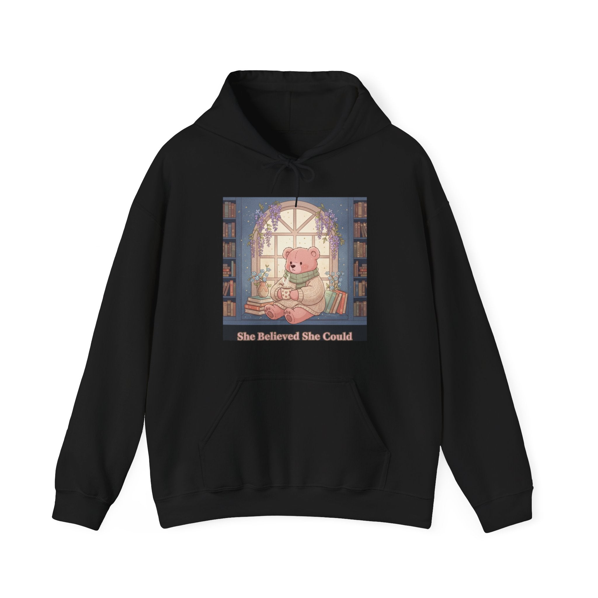 Bear Hoodie – She Believed She Could