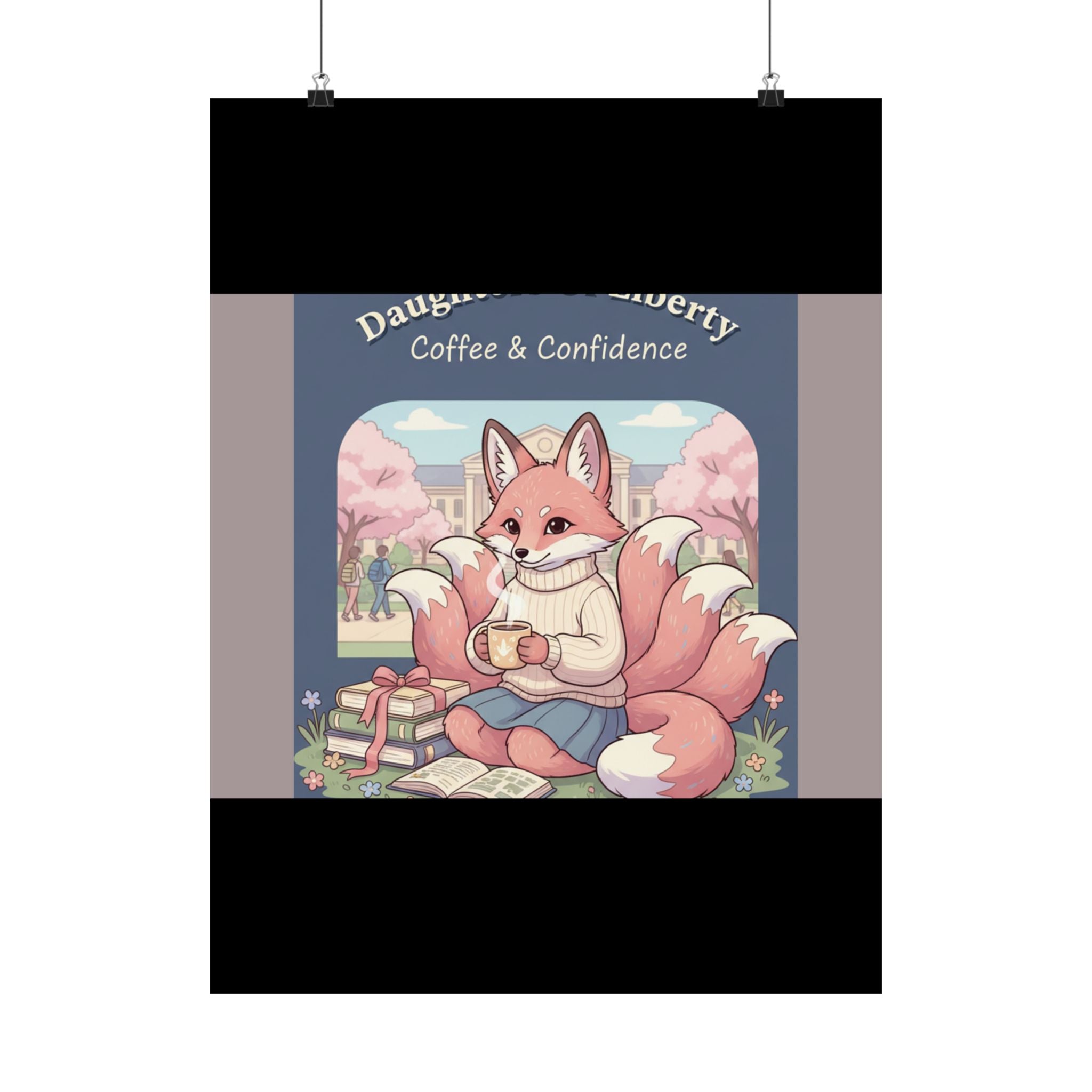 Kitsune Poster – Daughters of Liberty