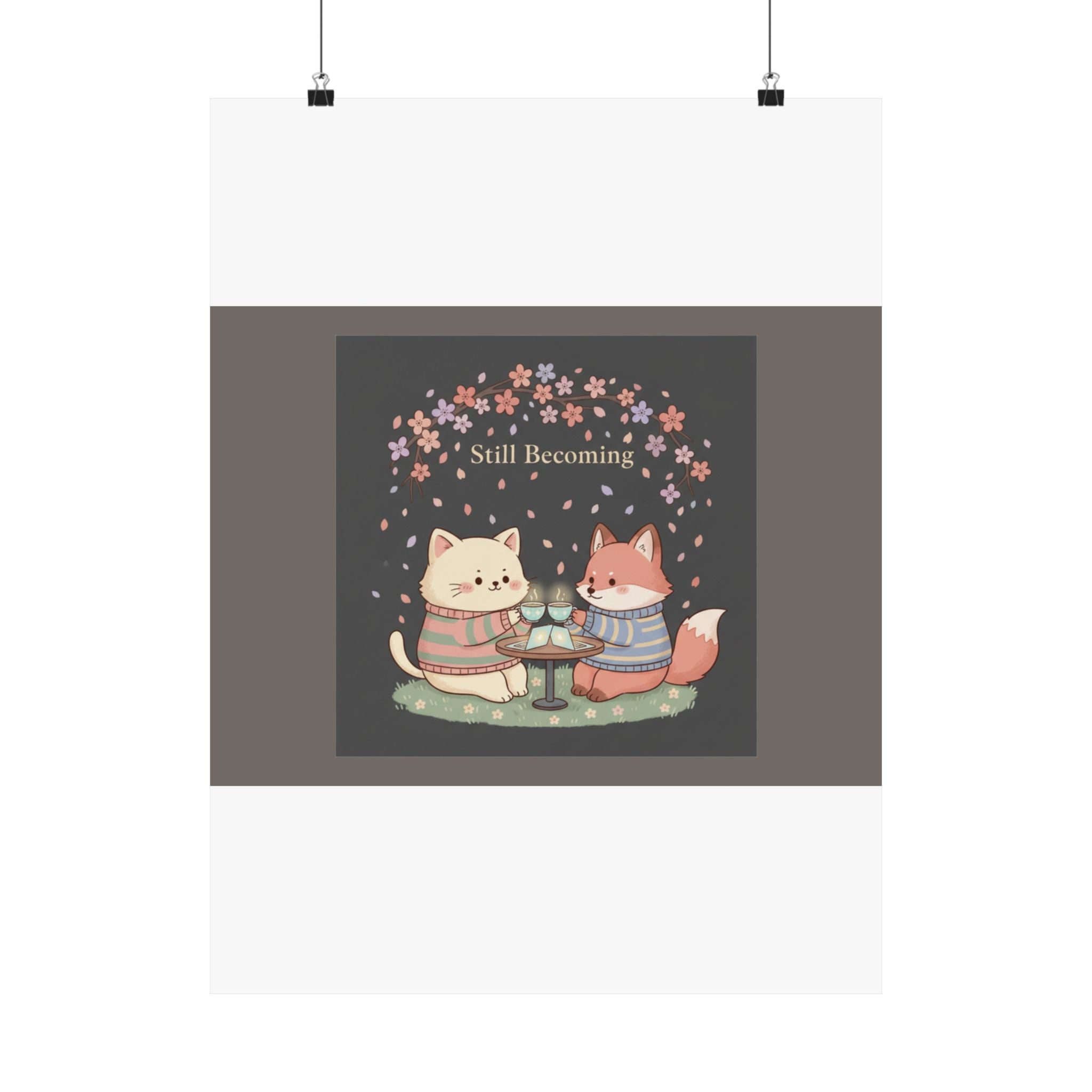 Cat Poster – Still Becoming