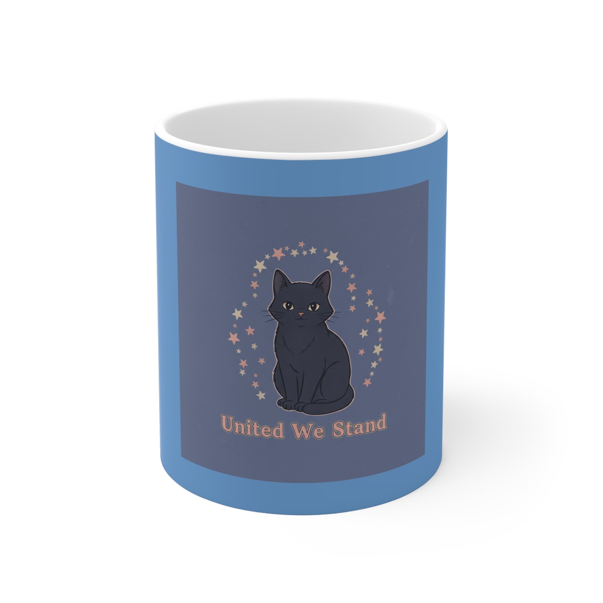 Black Cat Mug 11oz – United We Stand