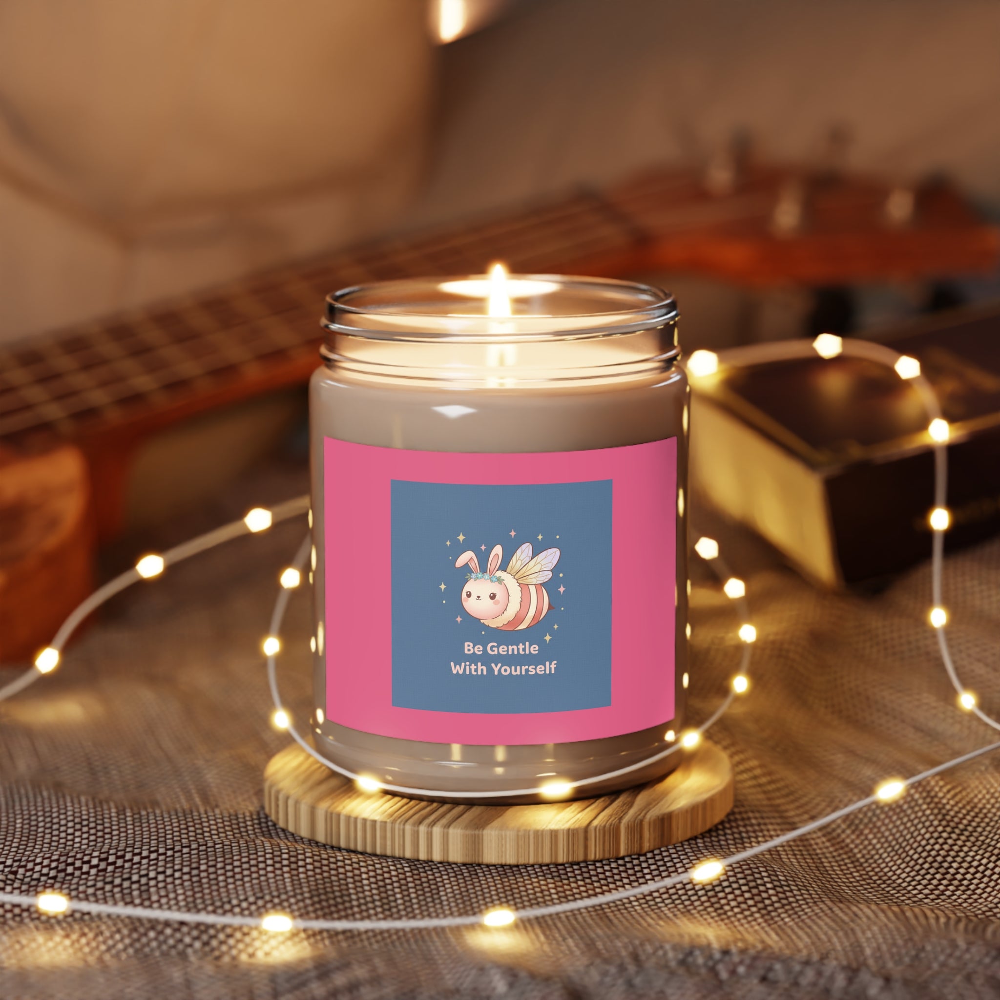 Honeybee Scented Candle – Be Gentle With Yourself