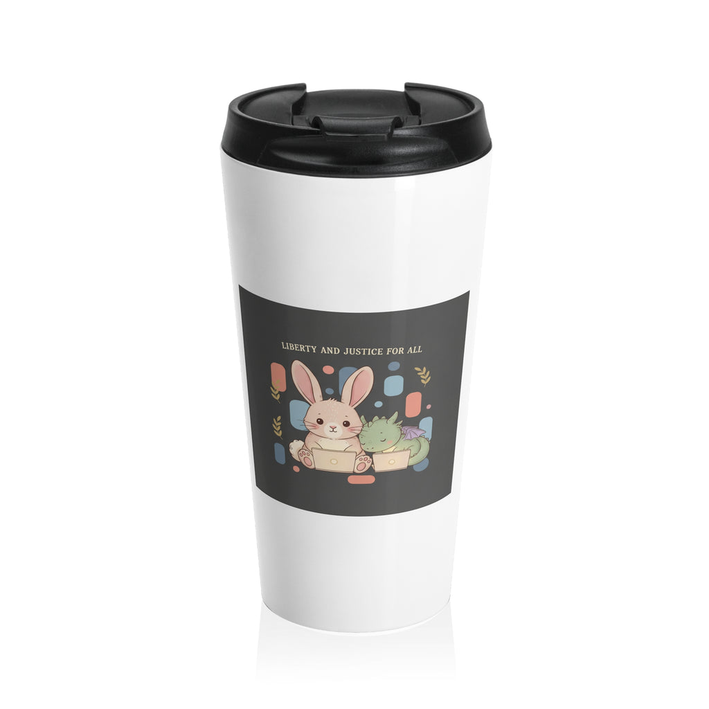Dragon Travel Mug – Liberty and Justice for All