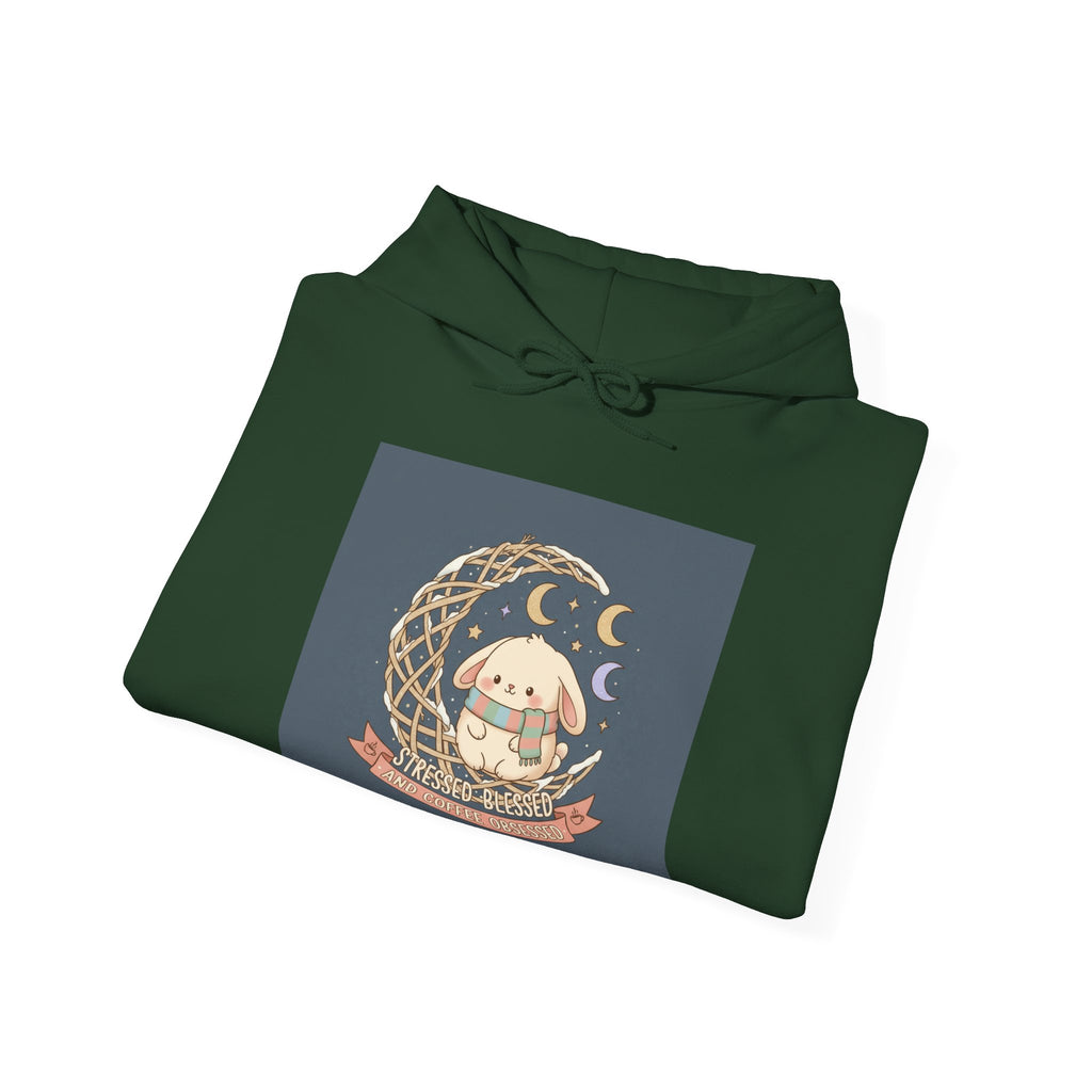 Stressed Blessed and Coffee Obsessed Hoodie
