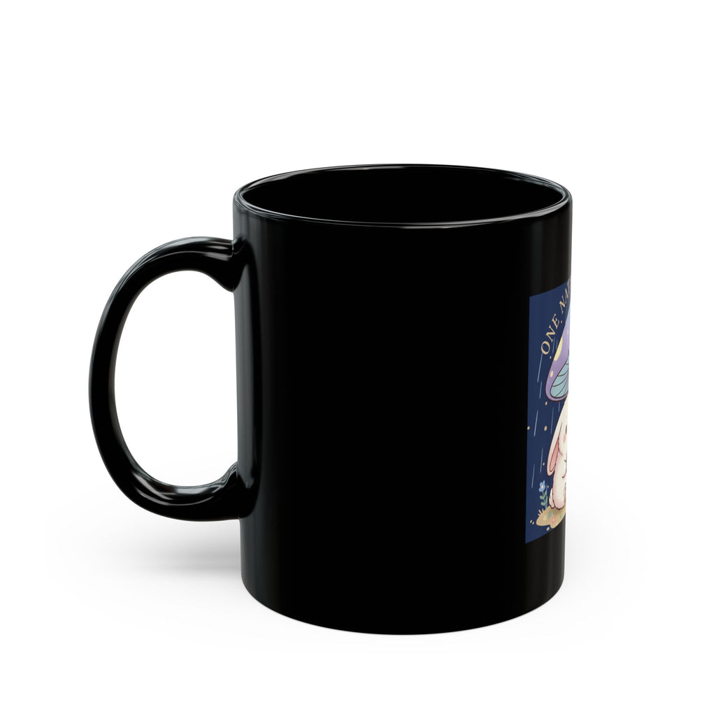 Two Cute Bunnies Black Mug 11oz – One Nation Under God