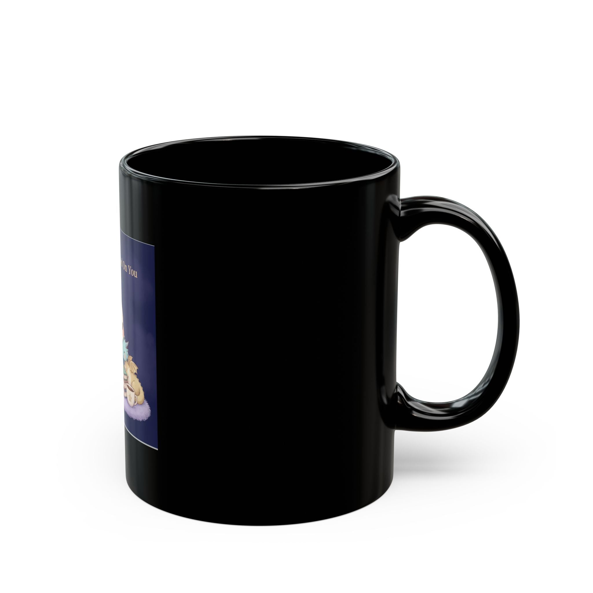 Bunny Black Mug 11oz – Success Looks Good on You