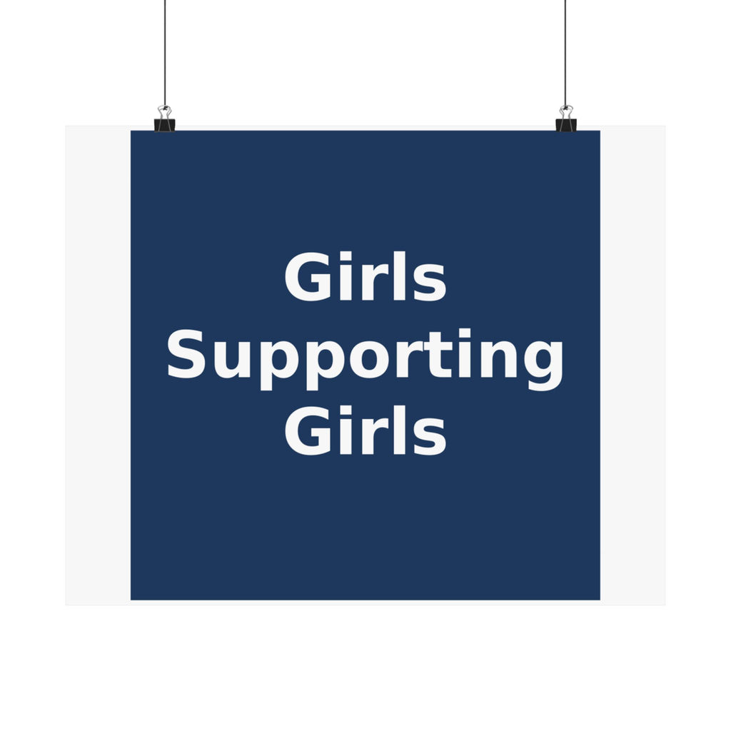 Girls Supporting Girls - KayKay Poster