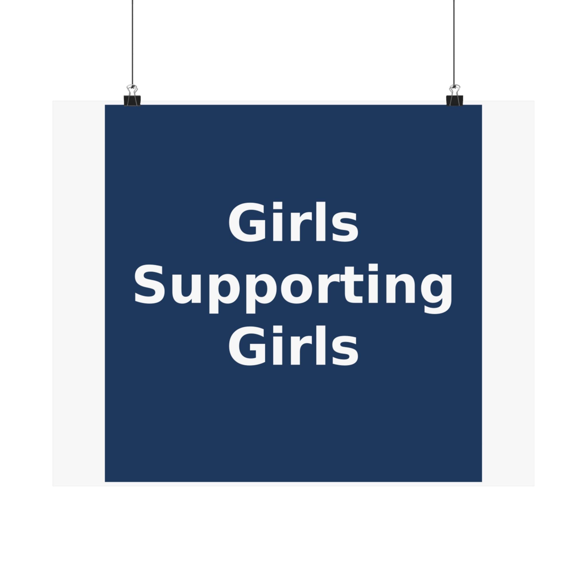 Girls Supporting Girls - KayKay Poster