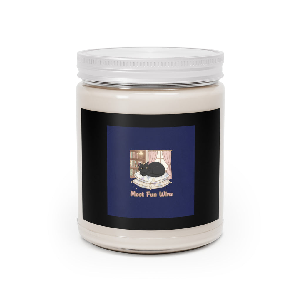 Black Cat Scented Candle – Most Fun Wins