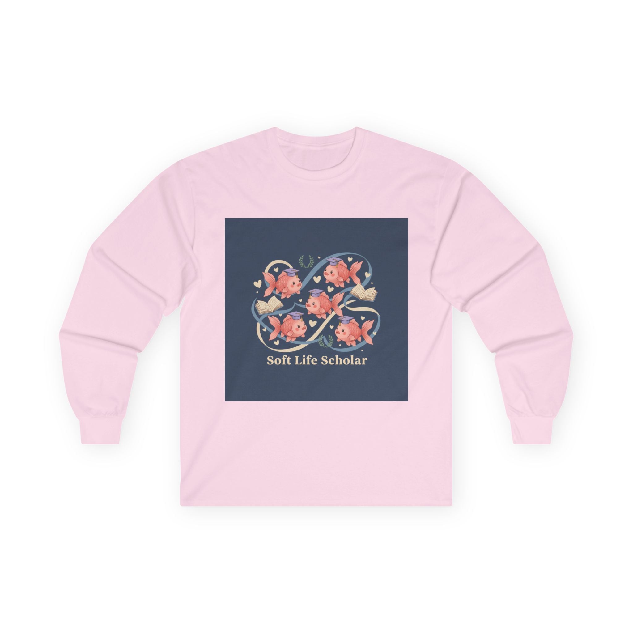 Soft Life Scholar Goldfish Long Sleeve Tee