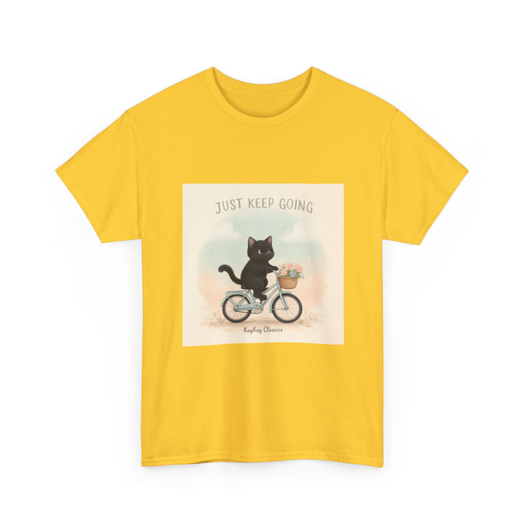 "Design" Black Cat Kids Tee | College Girl Gift | Fashion | KayKay Classics