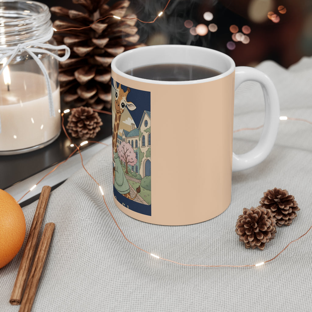 Giraffes Mug 11oz – Coffee and Confidence