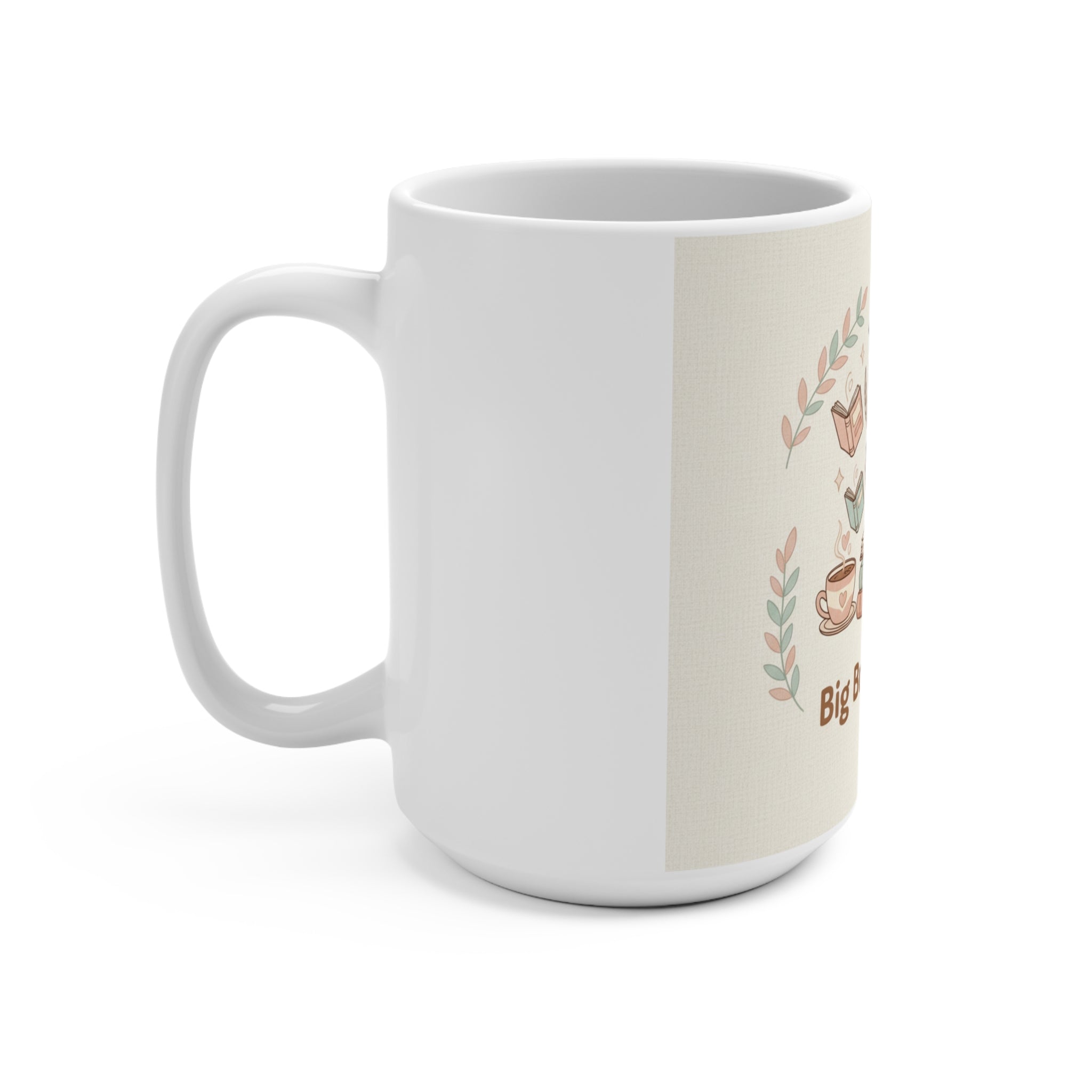 Big Brain Energy Owl Mug 15oz
