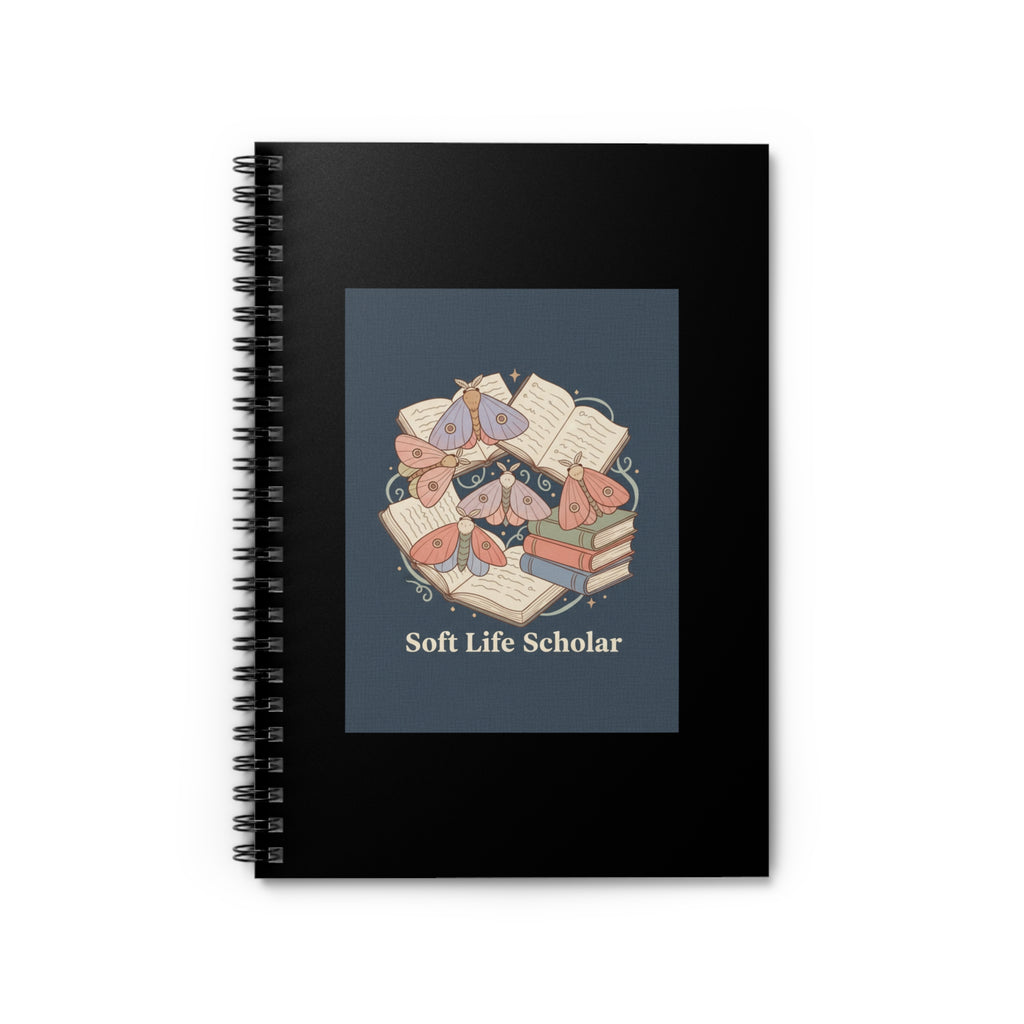 soft life scholar Spiral Notebook