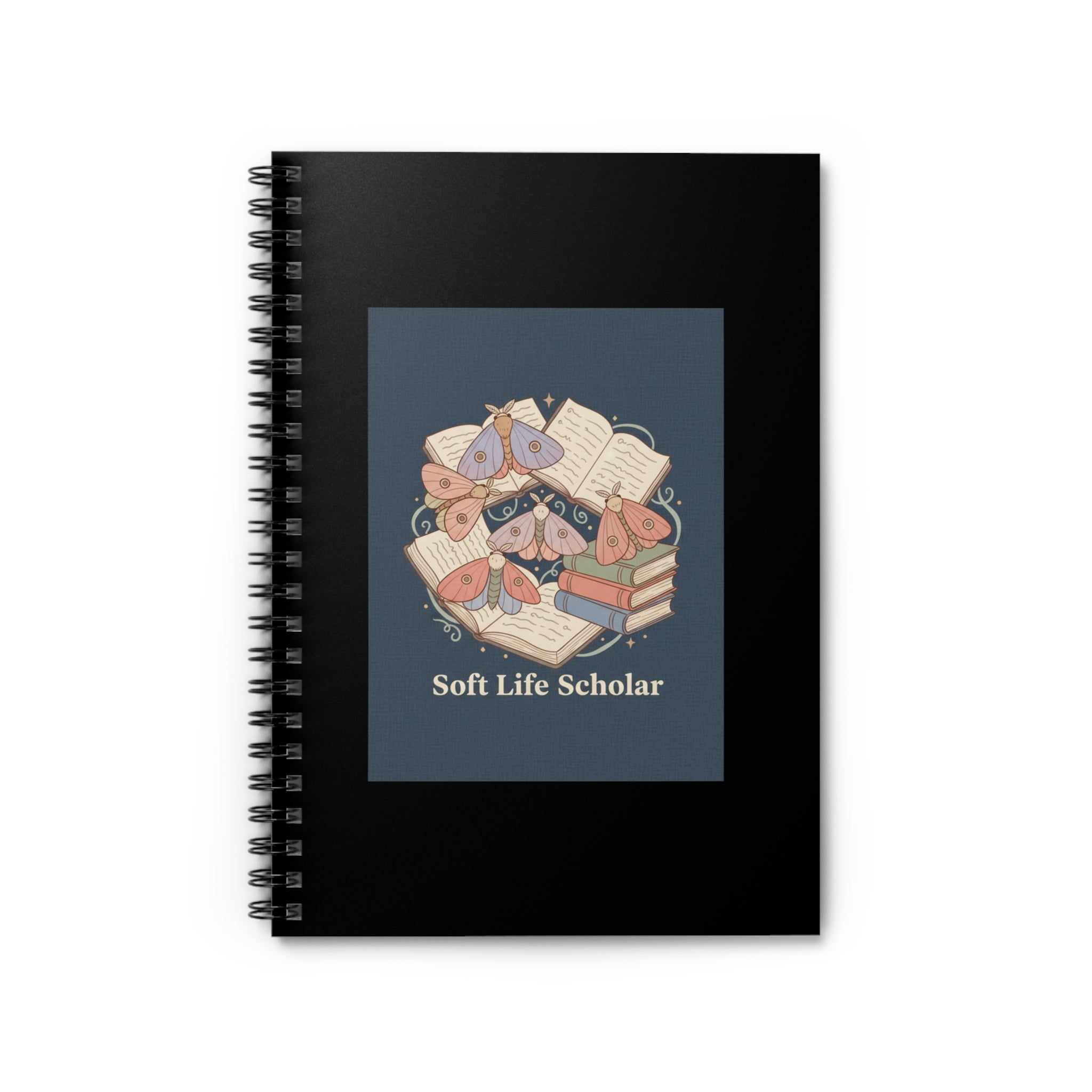 soft life scholar Spiral Notebook