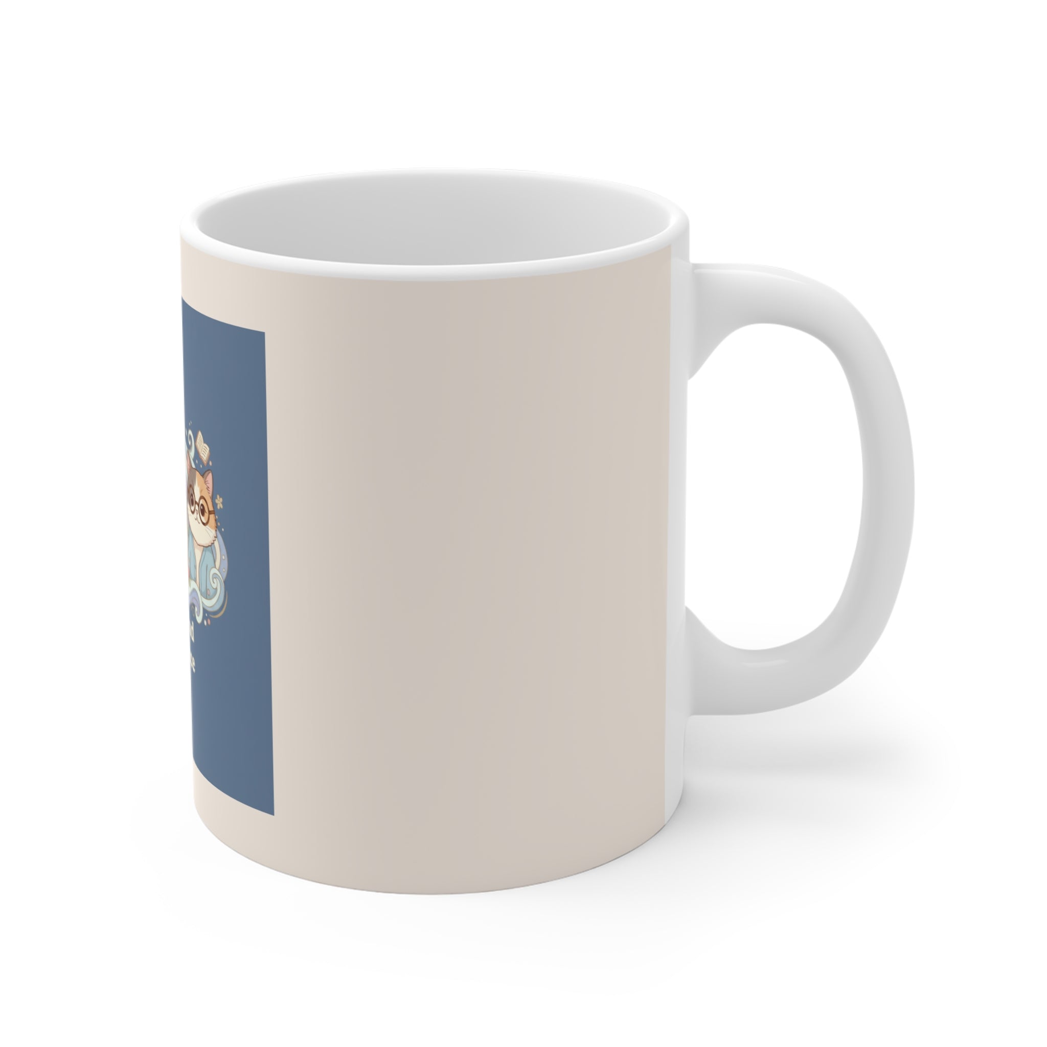 Cats With Glasses Mug 11oz – Coffee and Confidence