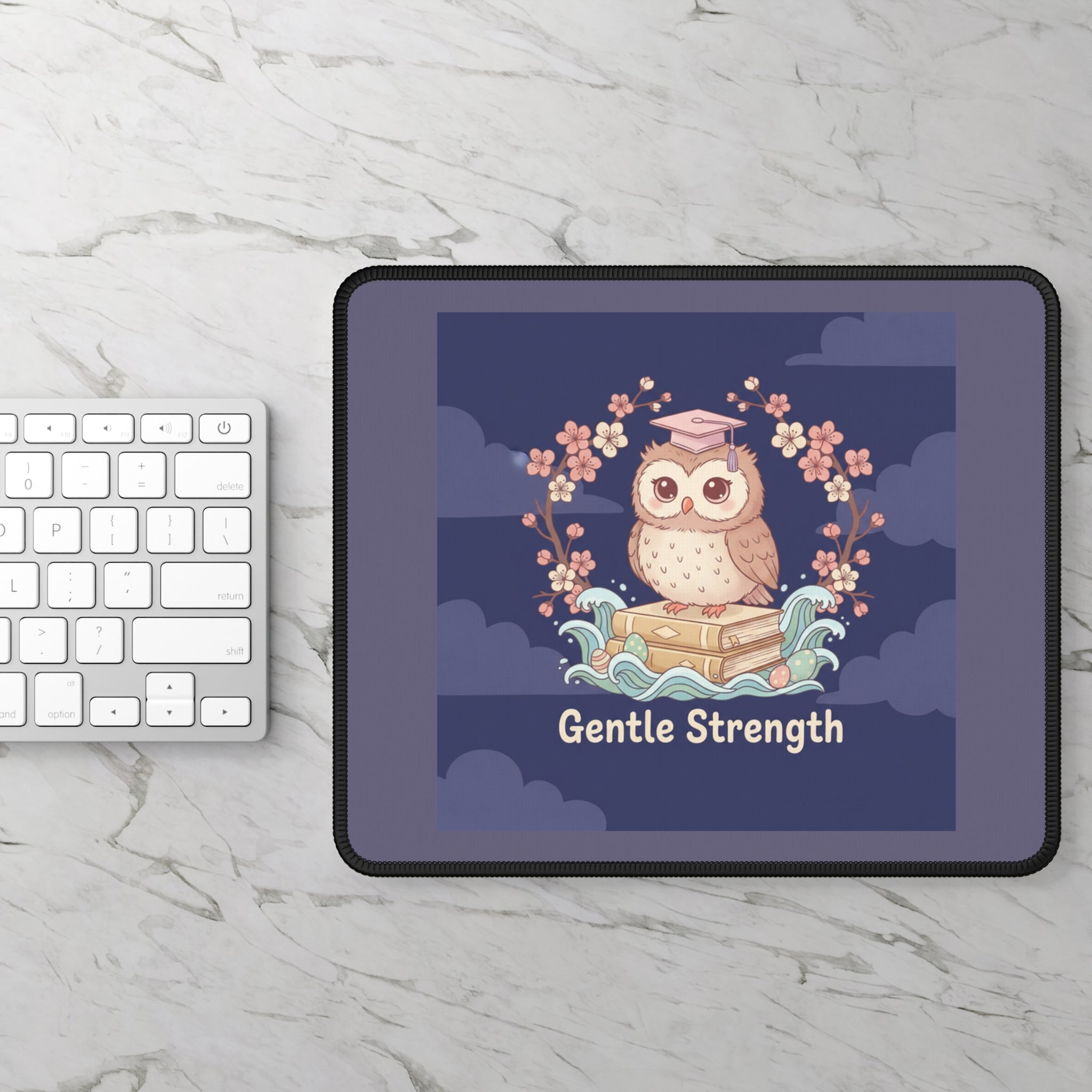 Owl Mouse Pad – Gentle Strength