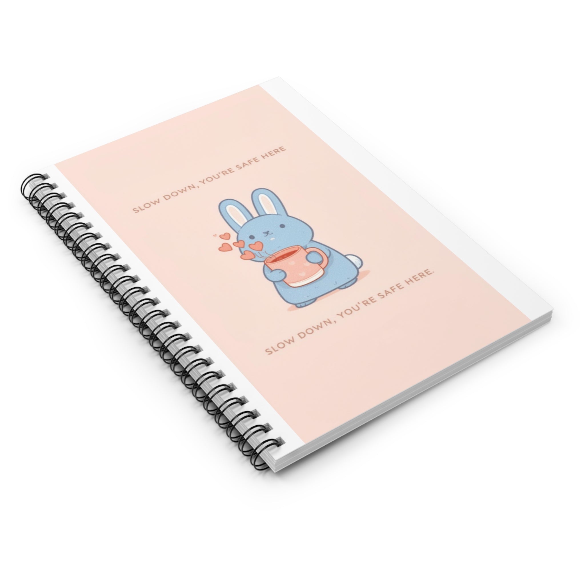 Rabbit Spiral Notebook