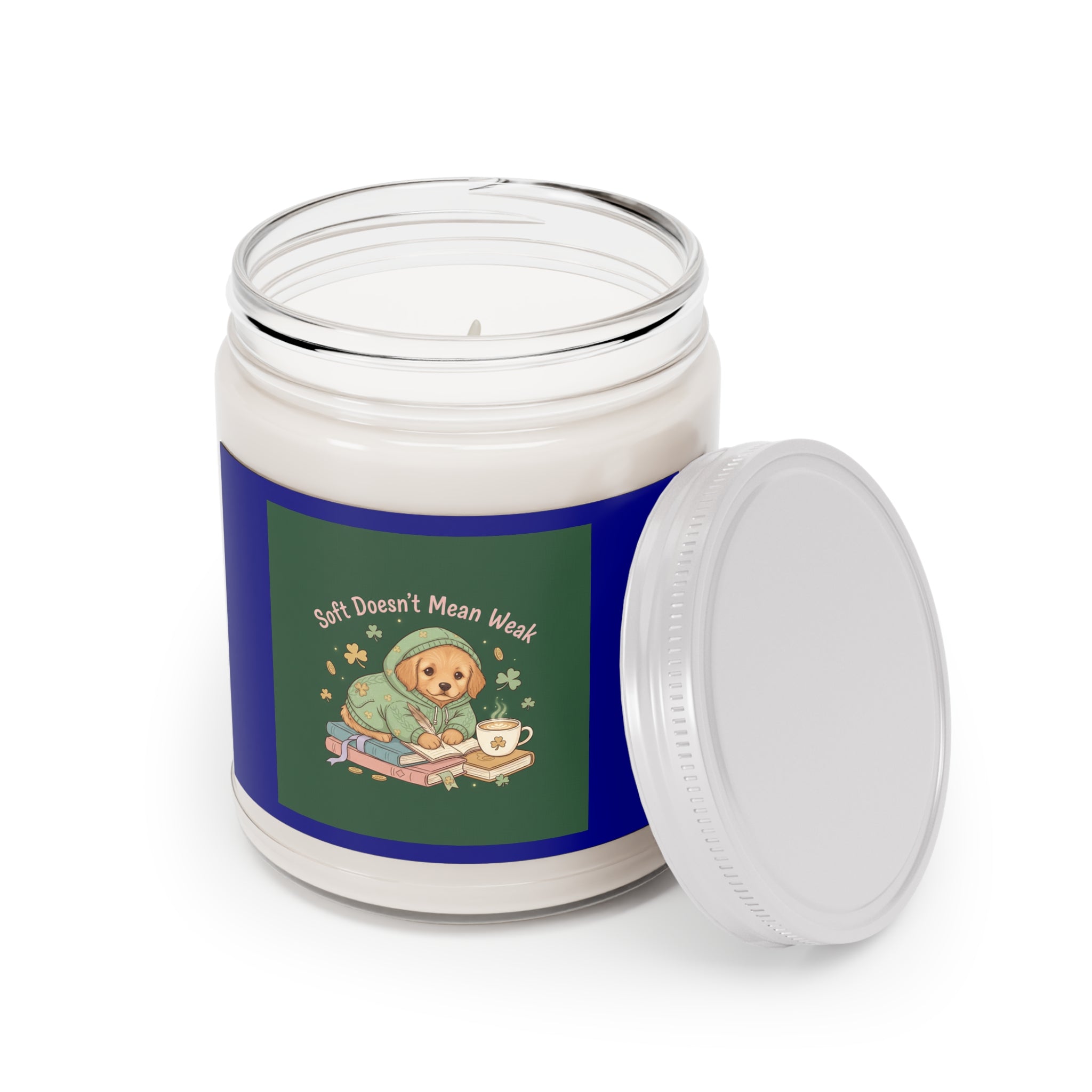 Puppies Scented Candle – Soft Doesnt Mean Weak