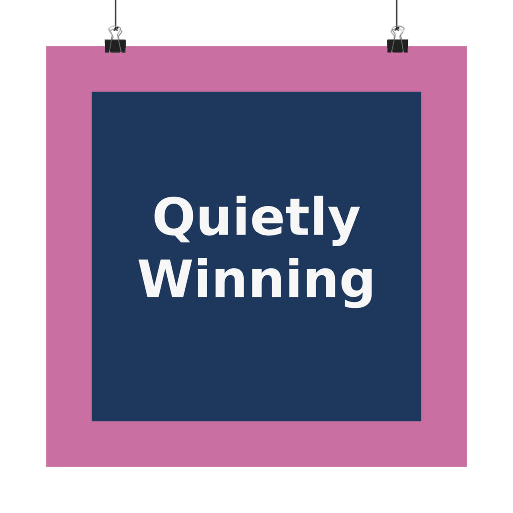 Quietly Winning - KayKay Poster