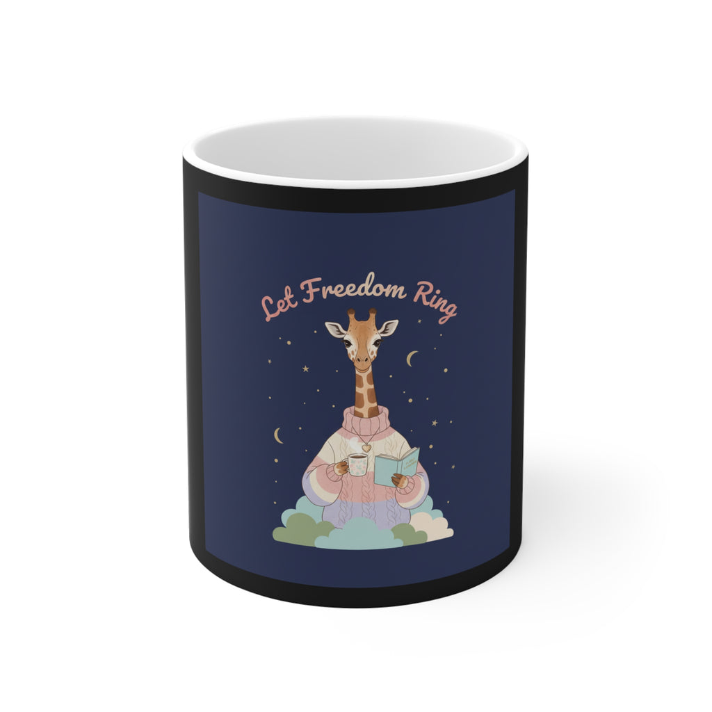 Giraffe Mug 11oz – Let Freedom Ring