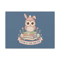 Bunny Canvas Print – Bloom at Your Own Pace
