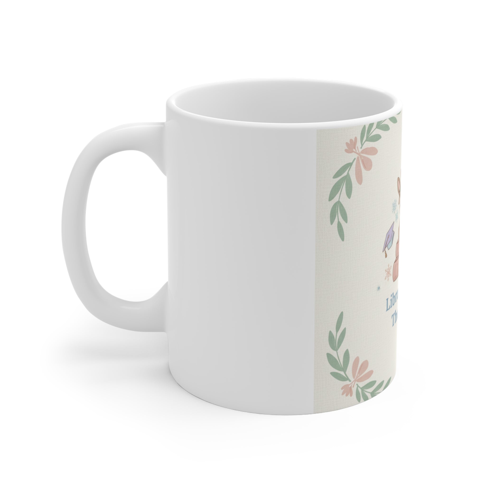Library Days Are The Best Days Rabbits Mug 11oz