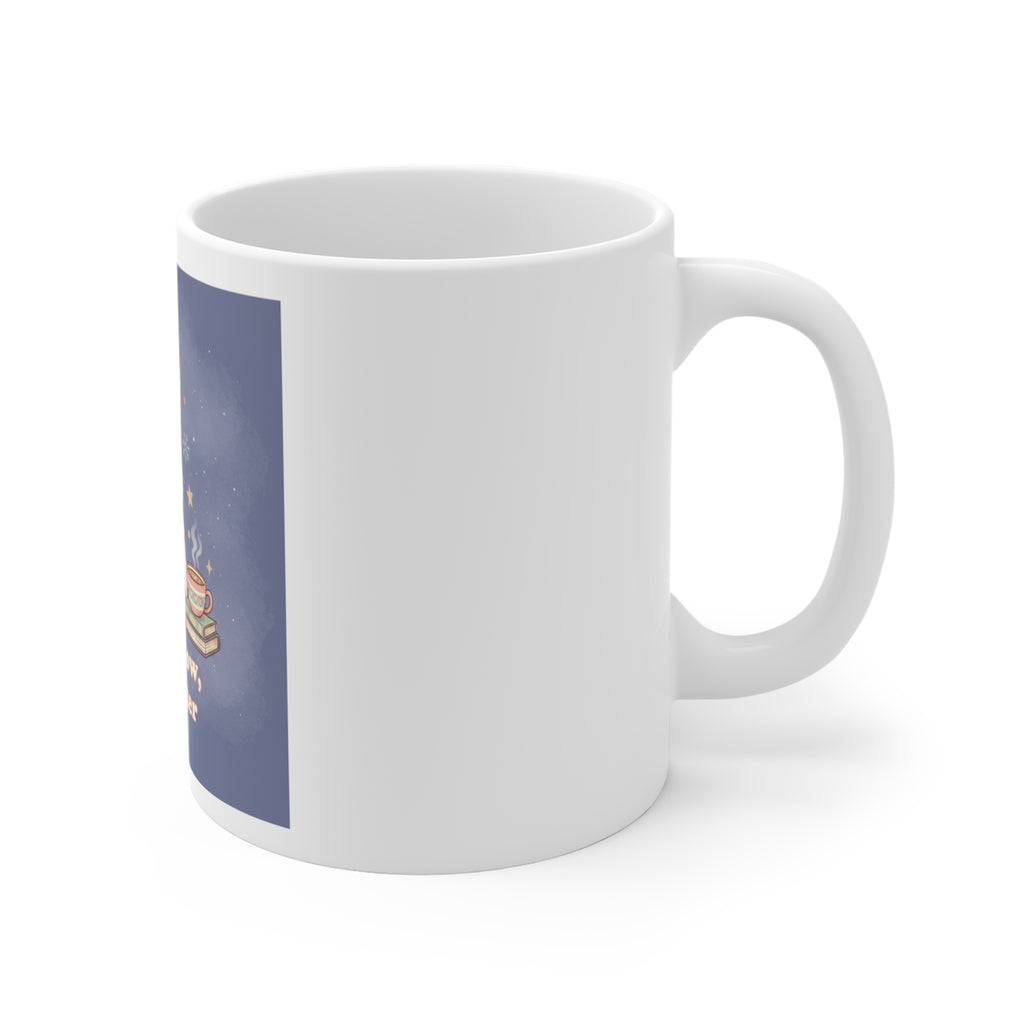 Bunny Mug 11oz – Study Now Slay Later