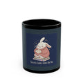 Rabbit Black Mug 11oz – Success Looks Good on You