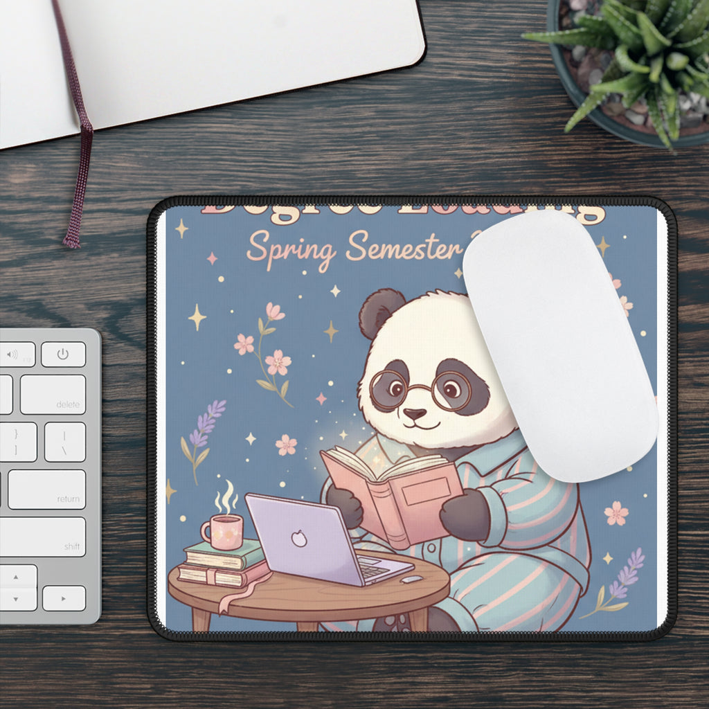 Panda Mouse Pad – Degree Loading Spring Semester Magic