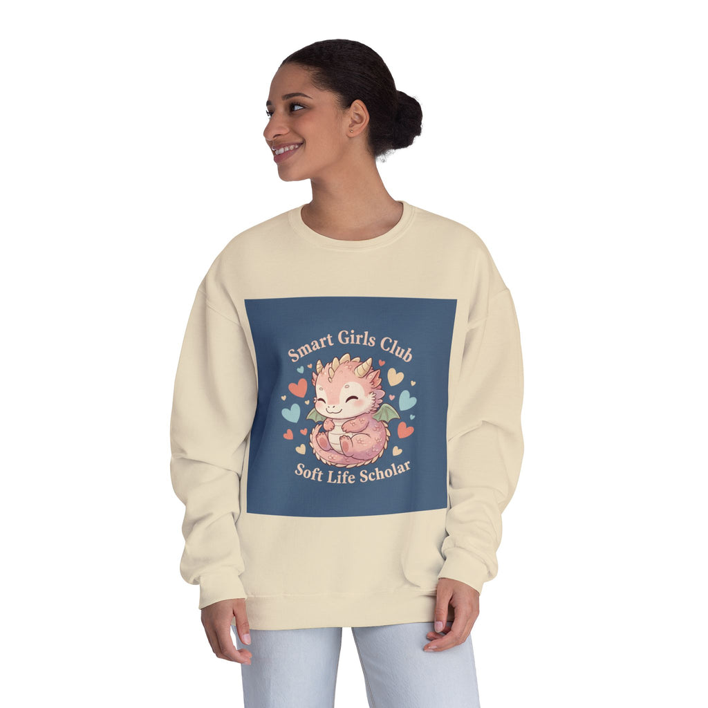 Dragon Crewneck Sweatshirt – Smart Girls Club Soft Life Scholar
