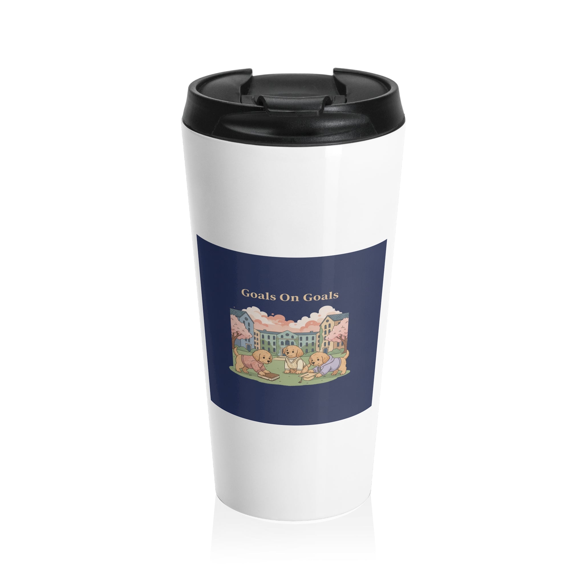 Goals on Goals Travel Mug – Home Decor