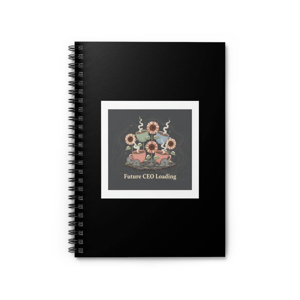 future ceo loading Spiral Notebook