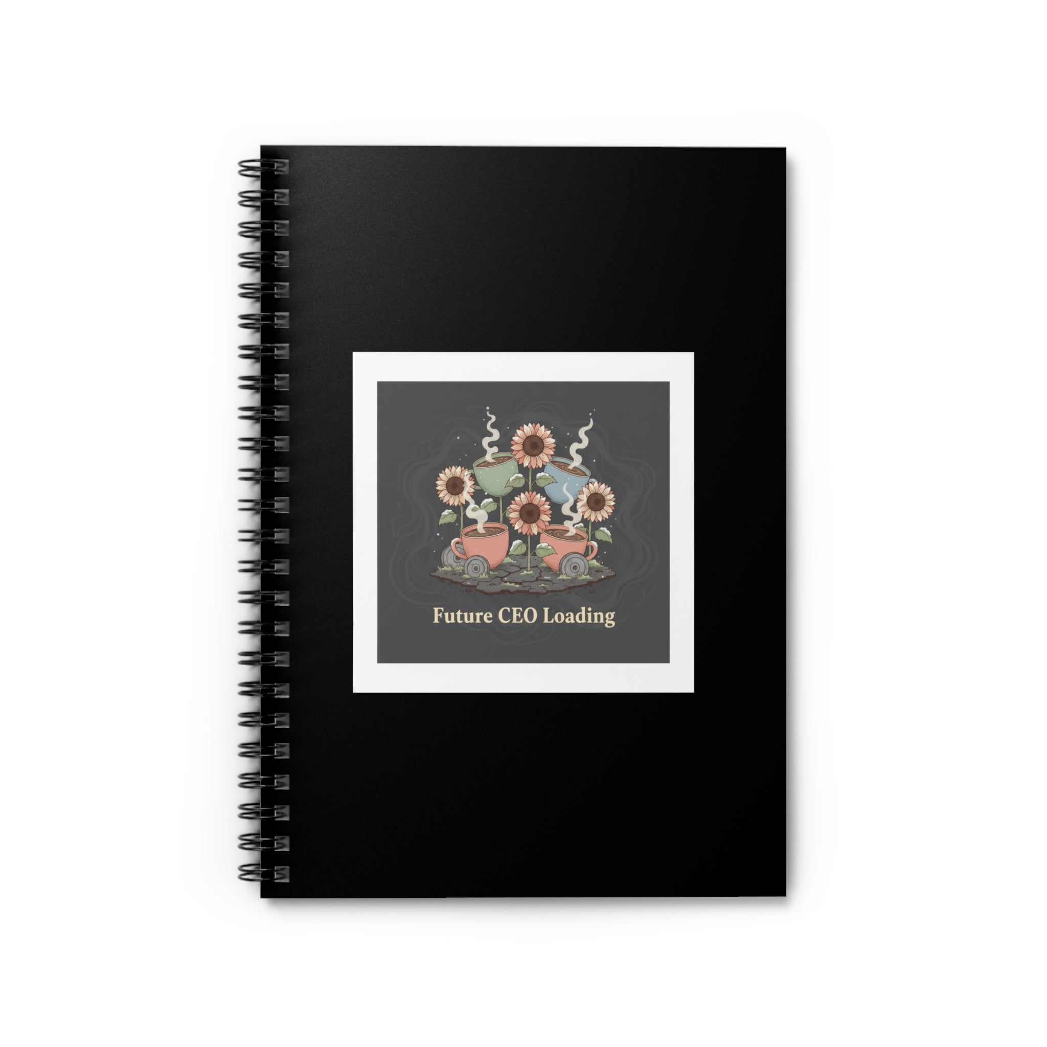 future ceo loading Spiral Notebook