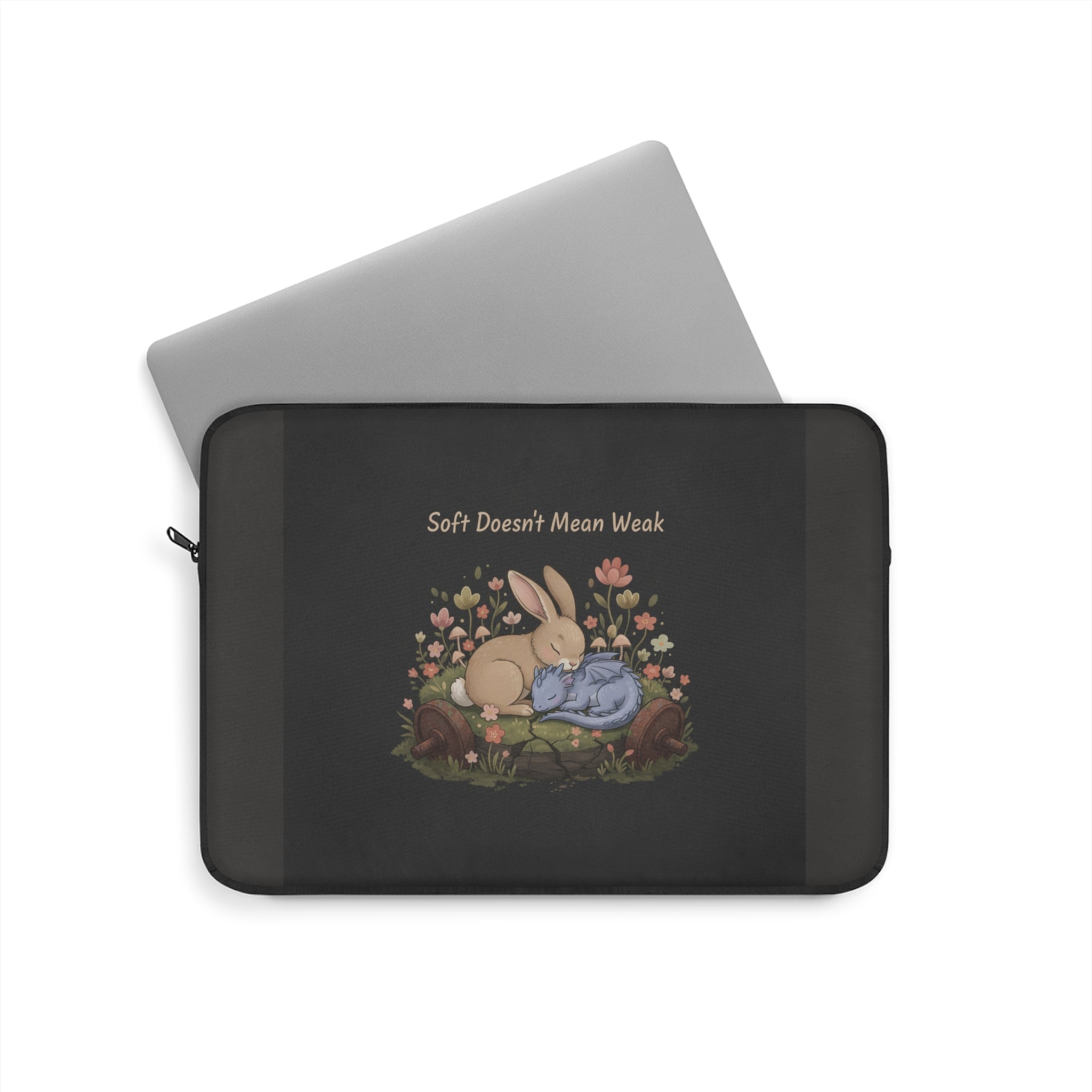 Dragon Laptop Sleeve – Soft Doesnt Mean Weak