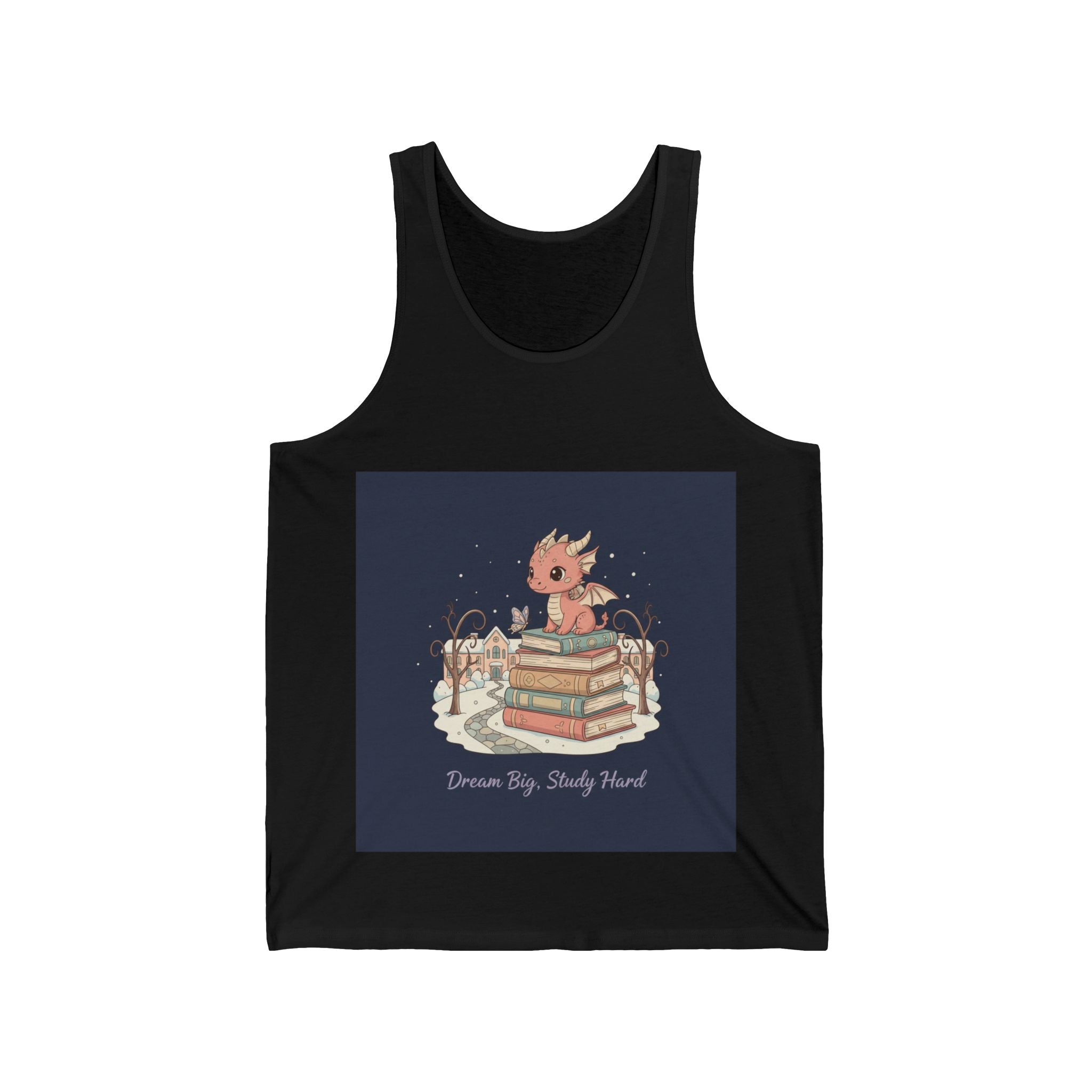 Dream Big, Study Hard Dragon Tank Top