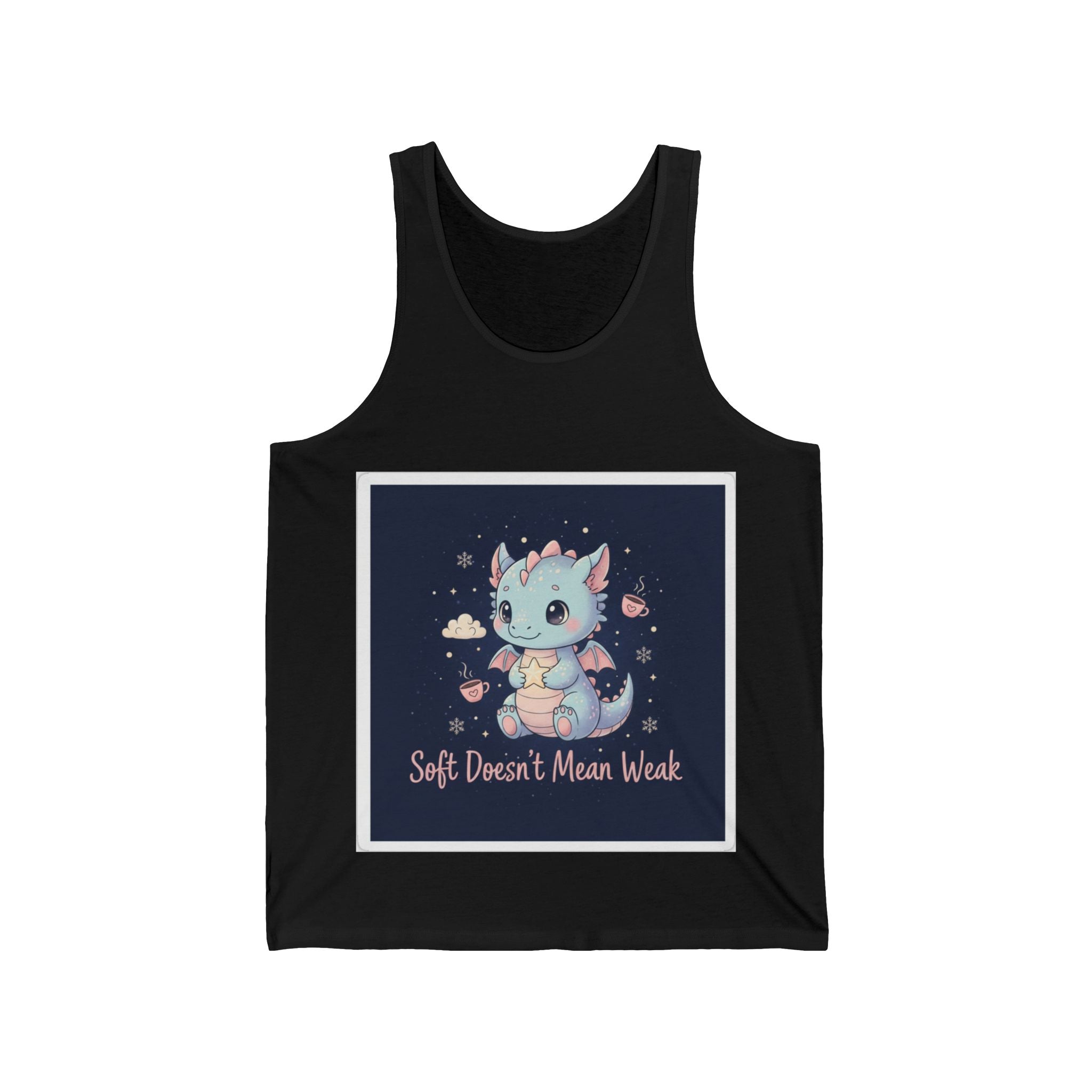 Bear Tank Top – Soft Doesnt Mean Weak