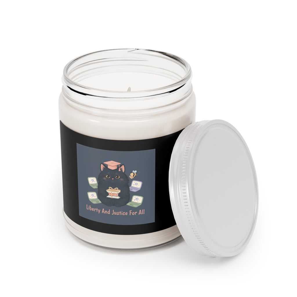 Black Cat Scented Candle – Liberty and Justice for All