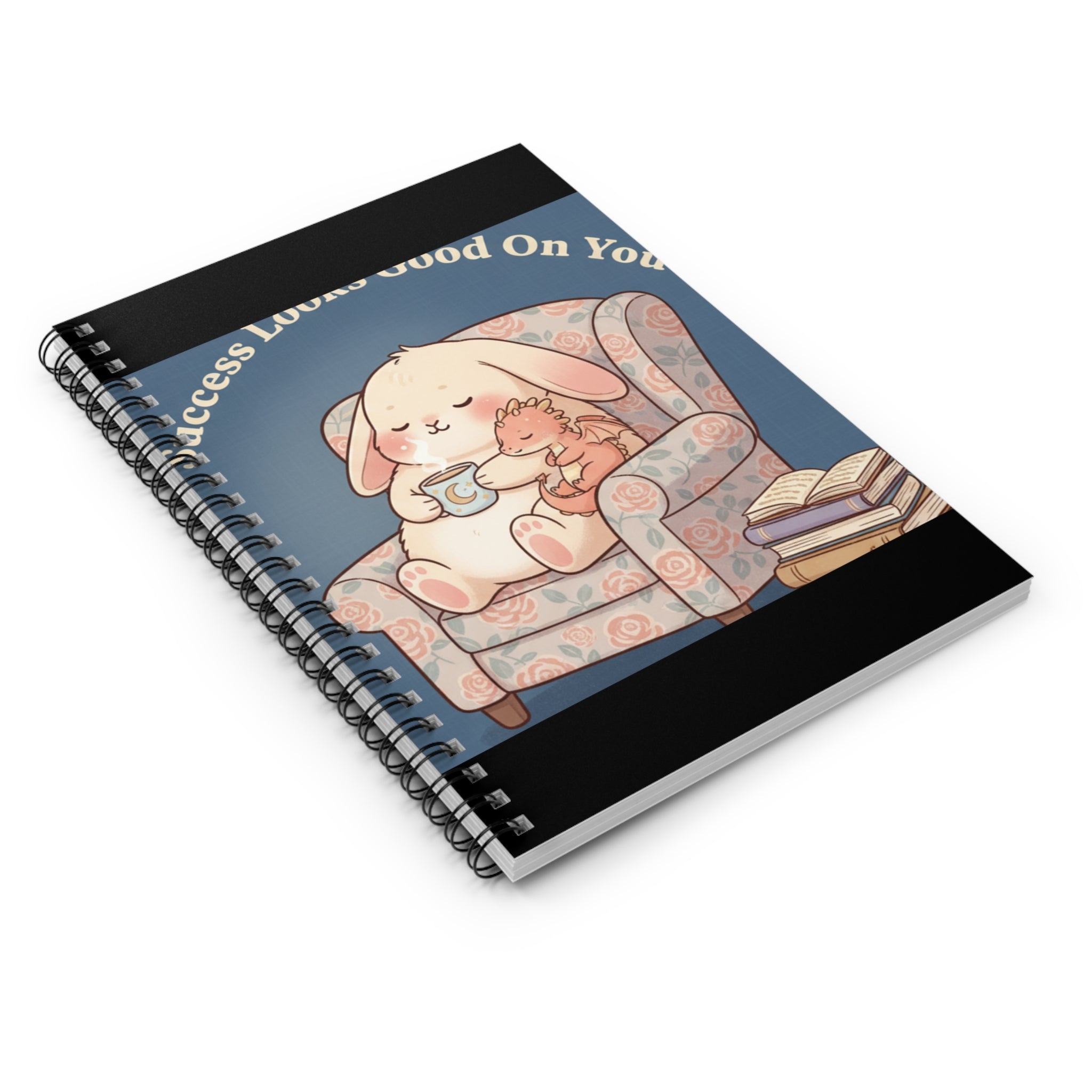 Dragon Spiral Notebook – Success Looks Good on You