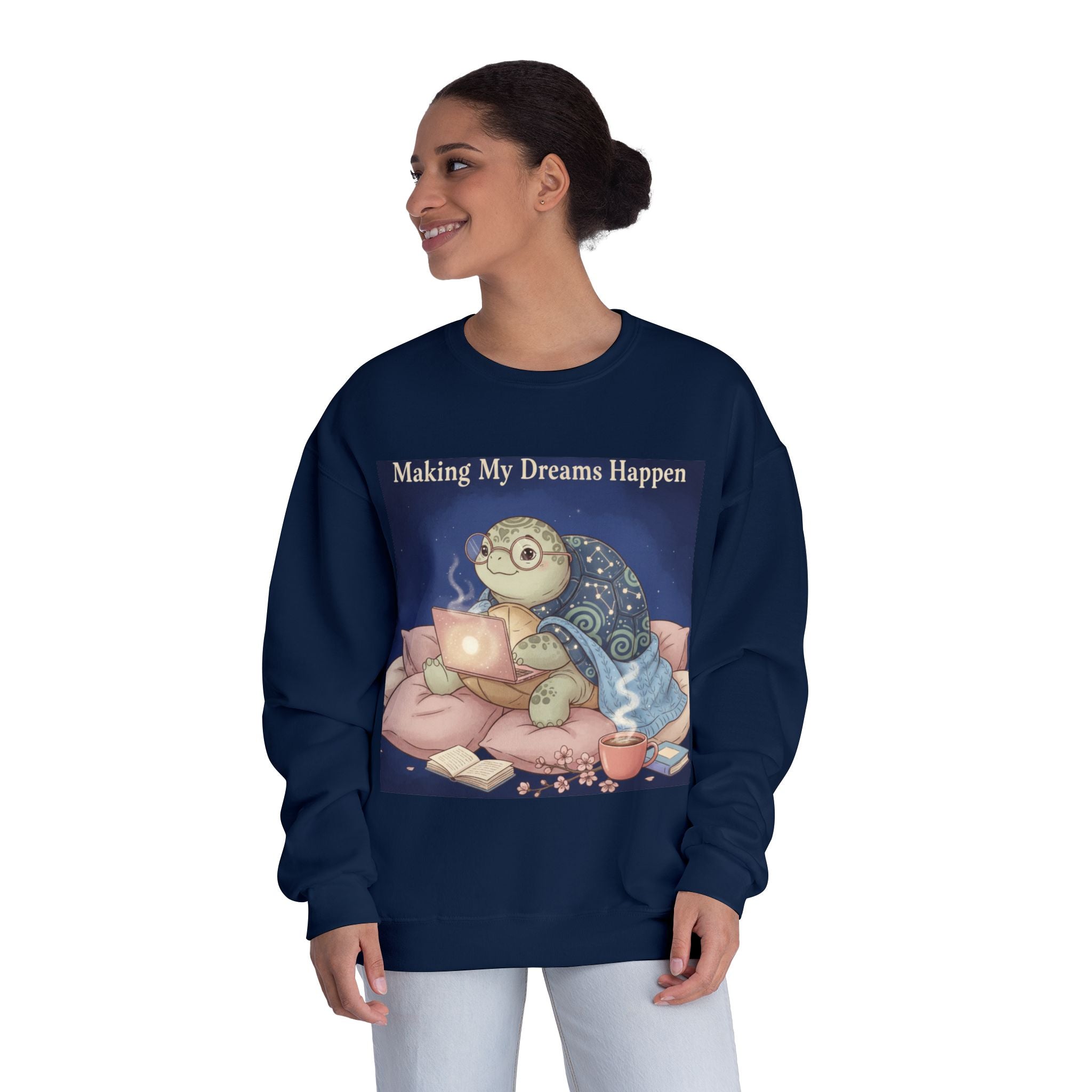 Turtle Crewneck Sweatshirt – Making My Dreams Happen