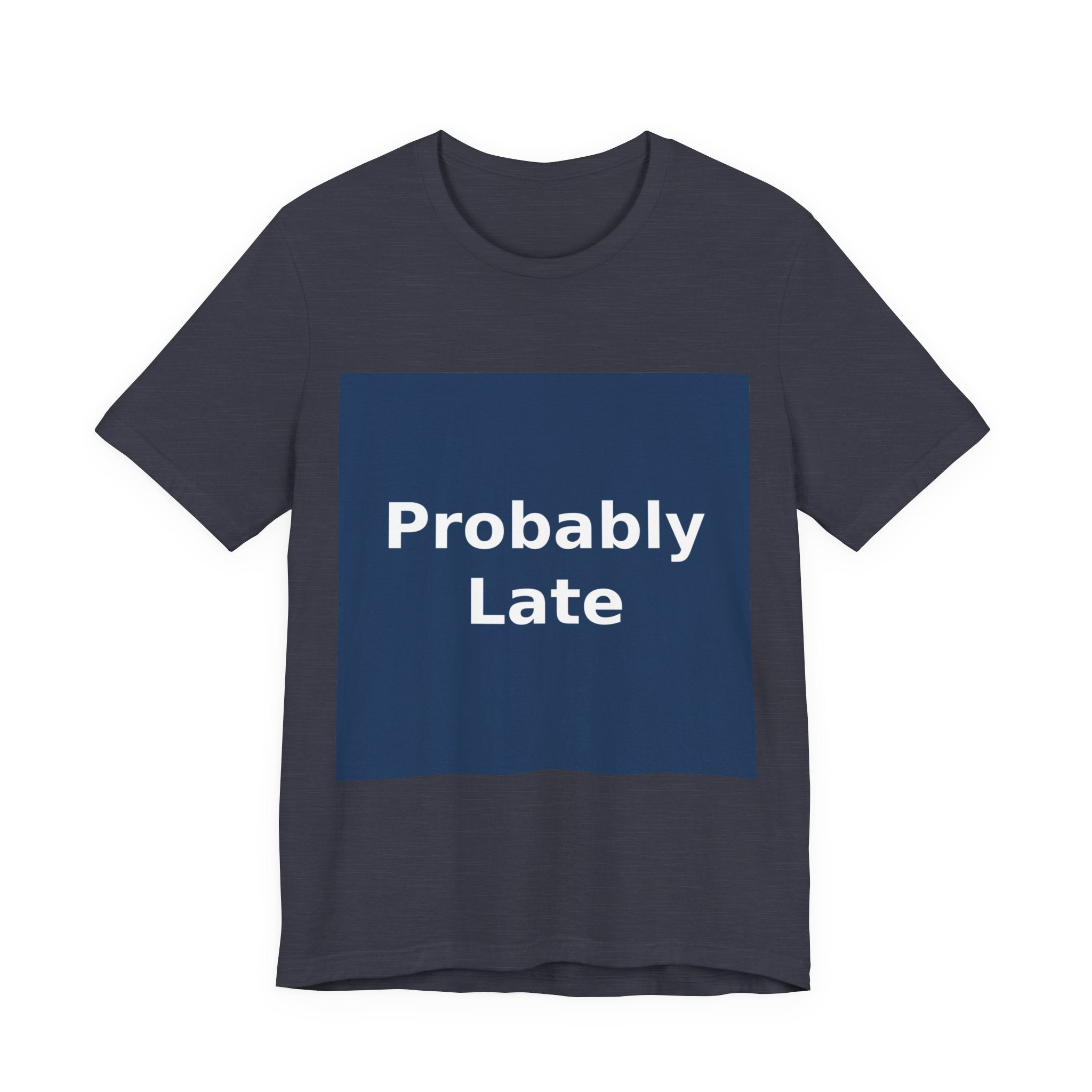 "Probably Late" Black Cat Women Tee | College Girl Gift | Fashion | KayKay Classics