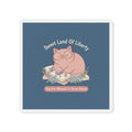 Cat Die-Cut Magnet – Sweet Land of Liberty