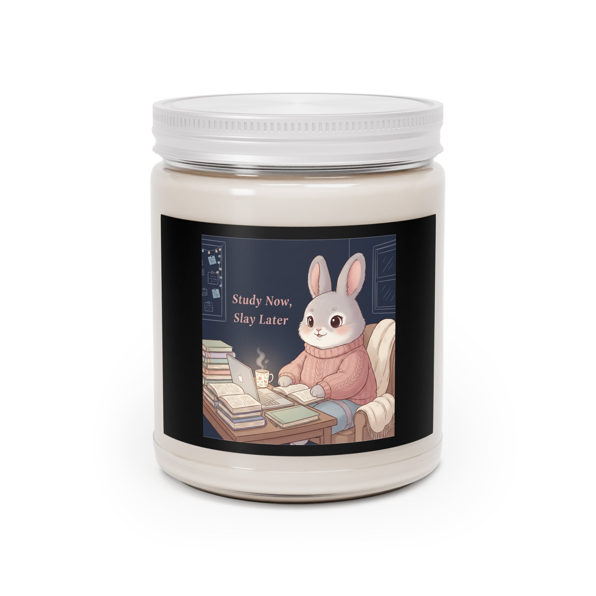 Bunny Scented Candle – Study Now Slay Later