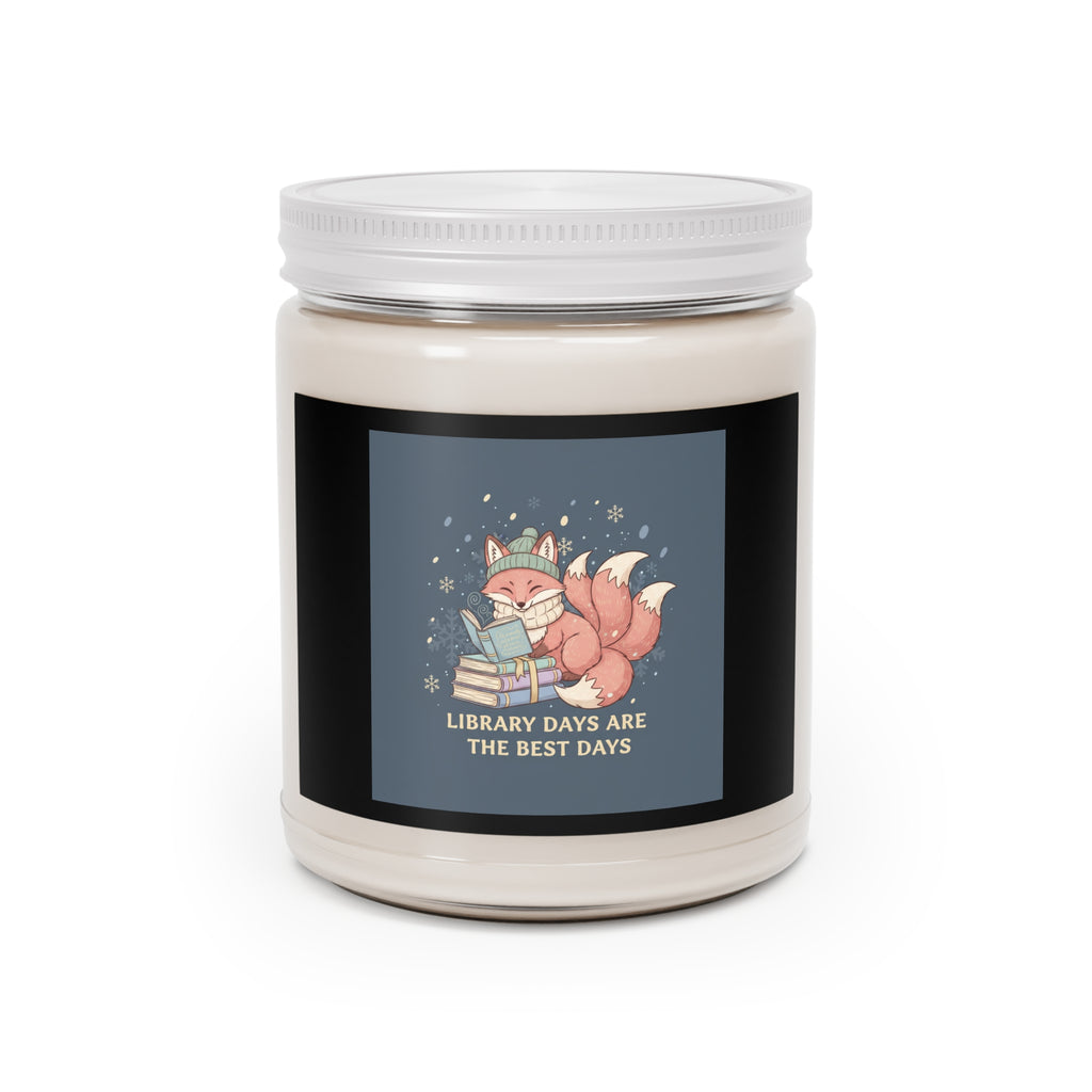 LIBRARY DAYS ARE THE BEST DAYS Fox Scented Candle