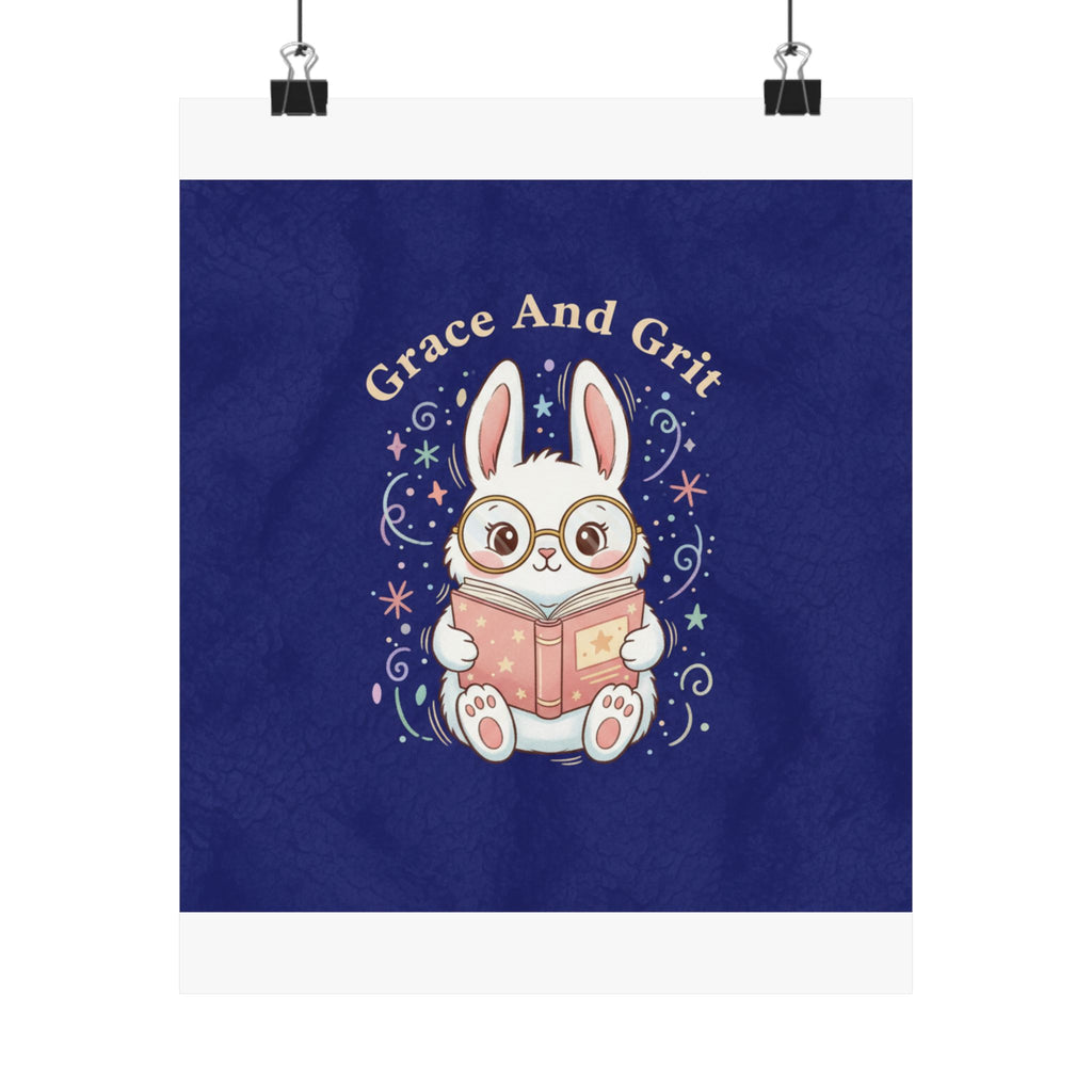 Bunny Poster – Grace and Grit