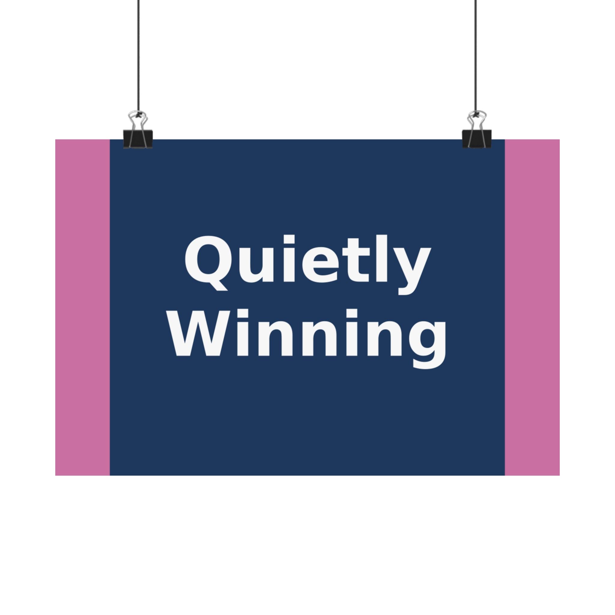 Quietly Winning - KayKay Poster